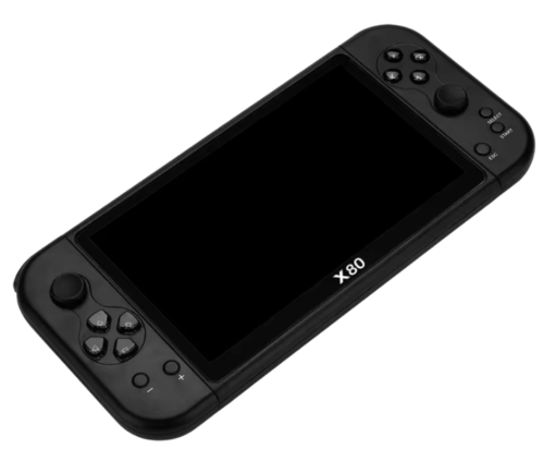 X80 consola de juegos negro 7